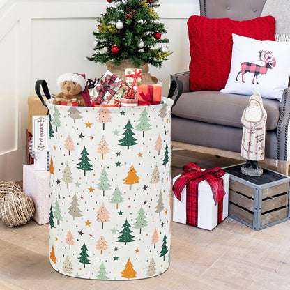 Foldable Waterproof Round Fabric Laundry Basket Home, Toys