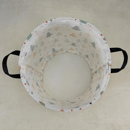 Foldable Waterproof Round Fabric Laundry Basket Home, Toys