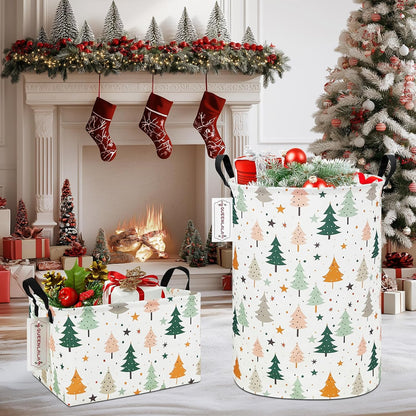 Foldable Waterproof Round Fabric Laundry Basket Home, Toys