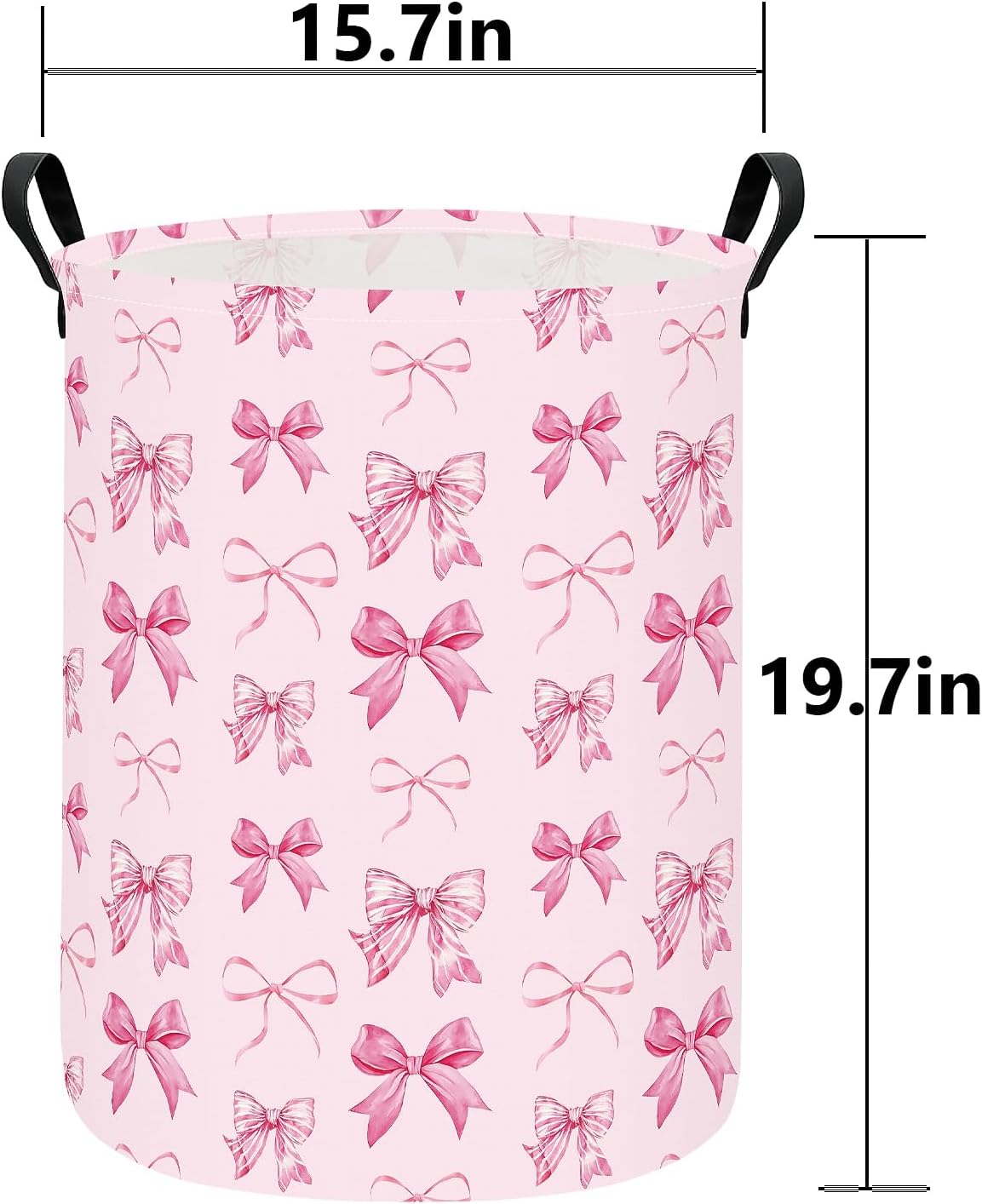 Foldable Waterproof Round Fabric Laundry Basket Home, Toys