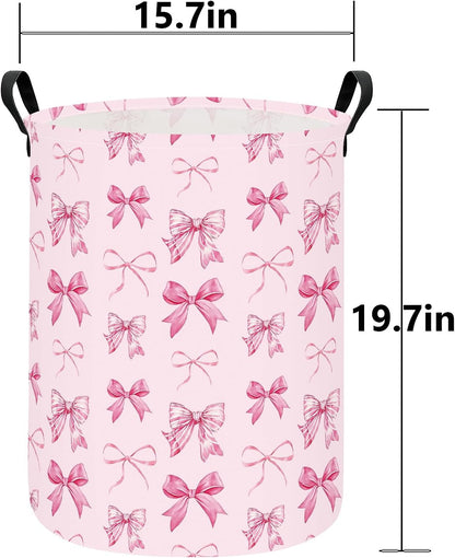Foldable Waterproof Round Fabric Laundry Basket Home, Toys