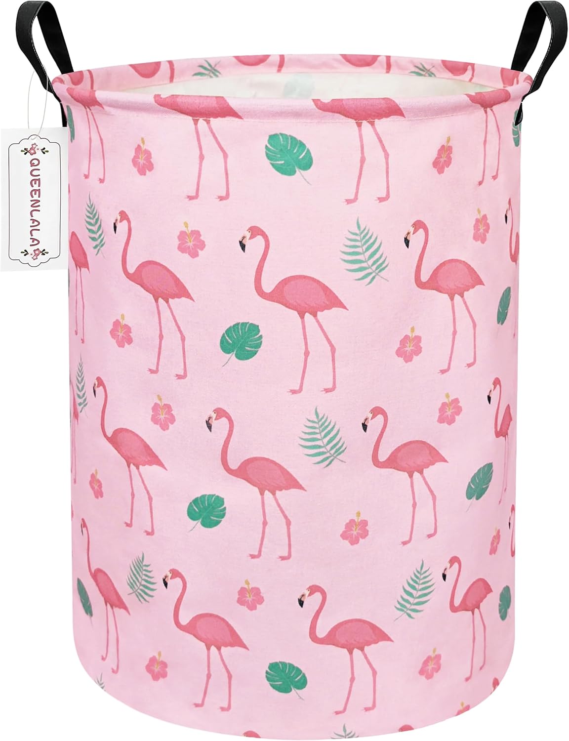 Foldable Waterproof Round Fabric Laundry Basket Home, Toys