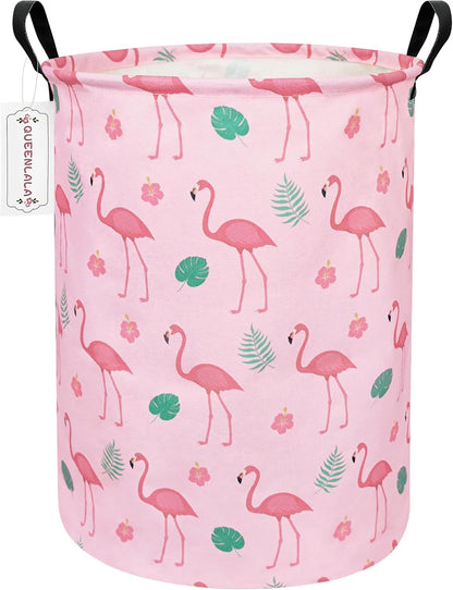 Foldable Waterproof Round Fabric Laundry Basket Home, Toys