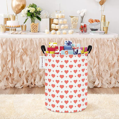 Foldable Waterproof Round Fabric Laundry Basket Home, Toys
