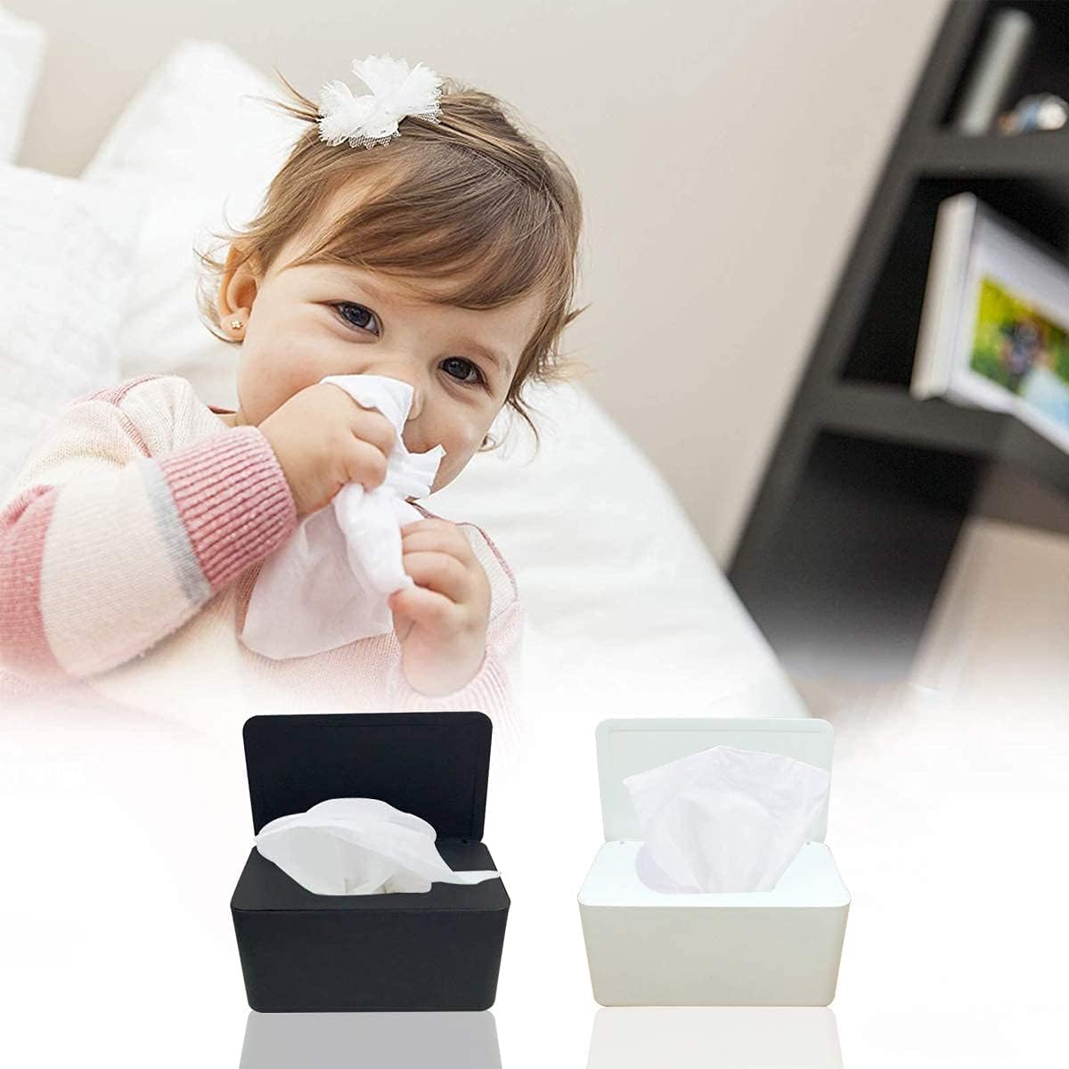 Baby Wipe Dispenser for Bathroom,8.2L x 4.9W x 3.9H inches