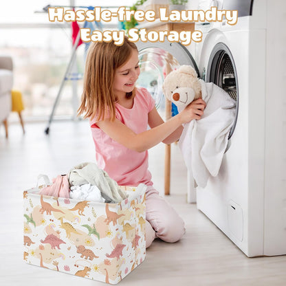 Collapsible Storage Basket Collapsible Fabric Laundry Basket with Handles
