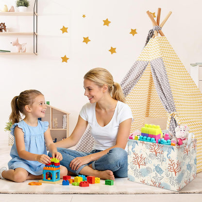 Collapsible Storage Basket Collapsible Fabric Laundry Basket with Handles