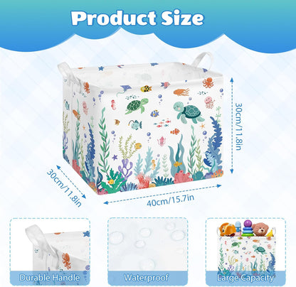 Collapsible Storage Basket Collapsible Fabric Laundry Basket with Handles