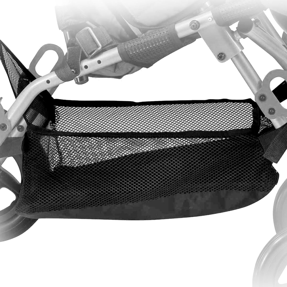 Underseat Basket for Strive Adaptive Stroller – Universal Stroller Storage Organizer, Fits All Four Strive Special Needs Stroller Sizes, Durable & Practical Accessory for Stroller