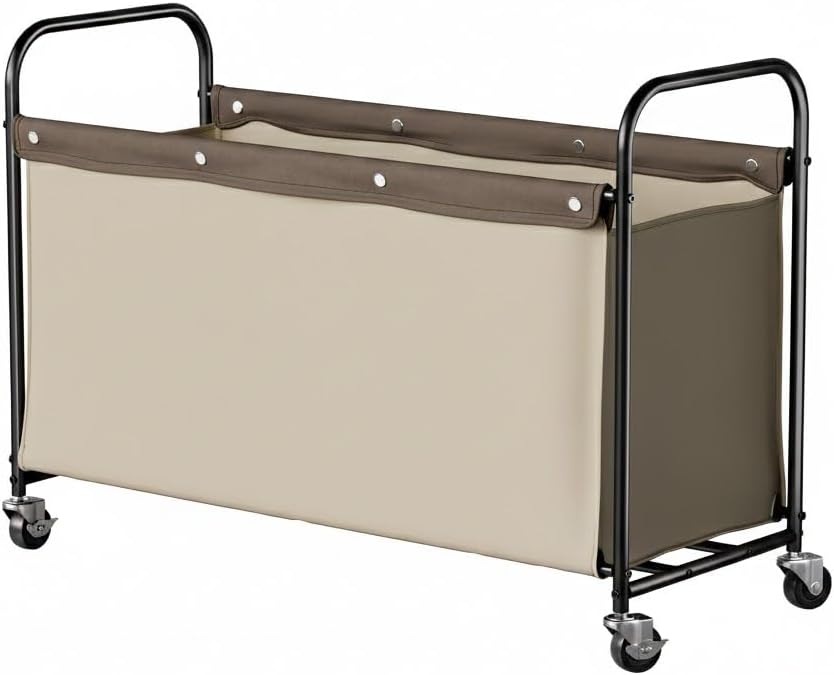 135L Extra Large Storage Chest with Wheels for Living Room