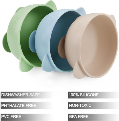 Silicone Baby Bibs & Bowls