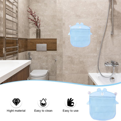 Bath Toys Organizer Bag,Quick Dry Storage Net,Cute Mesh Bath Toy Storage,Hanging Toy Organiser,Bathroom Mesh Organiser Bag