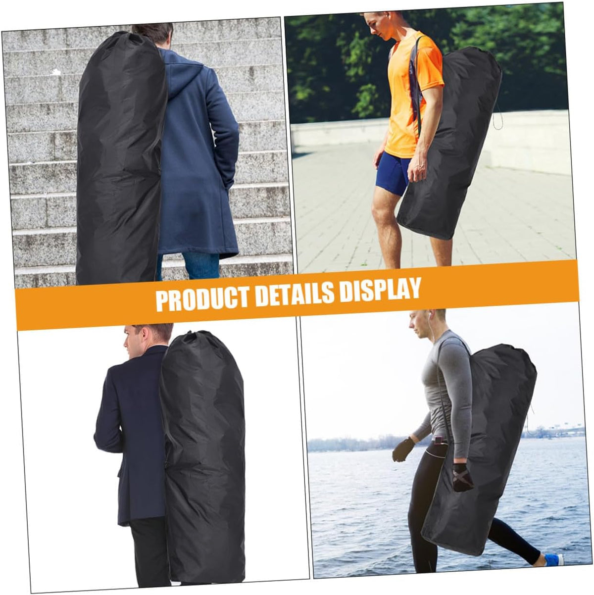 2pcs Stroller Travel Bag and Umbrella Stroller Storage Organizer for Airplane Gate Check, Lightweight Foldable Carry Bag with Shoulder Strap for Travel