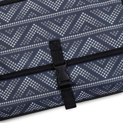 Waterproof Foldable Changing Mat for Newborns – Portable with Padded Cushion, Built-in Storage, Easy to Clean, Ideal for On-The-Go Diaper Changes
