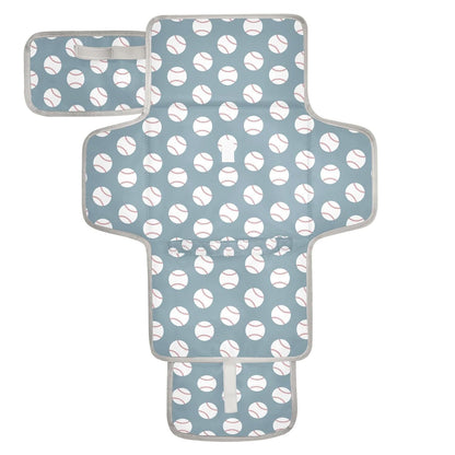 Woodland Deer Portable Diaper Changing Pad with Wipes Holder
