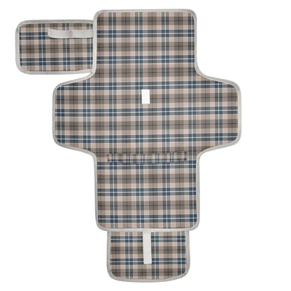 Woodland Deer Portable Diaper Changing Pad with Wipes Holder