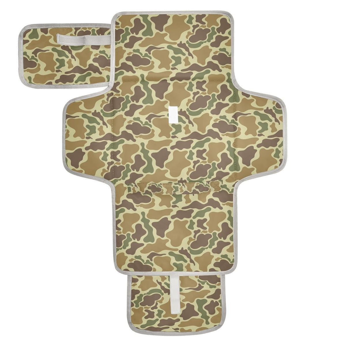 Woodland Deer Portable Diaper Changing Pad with Wipes Holder
