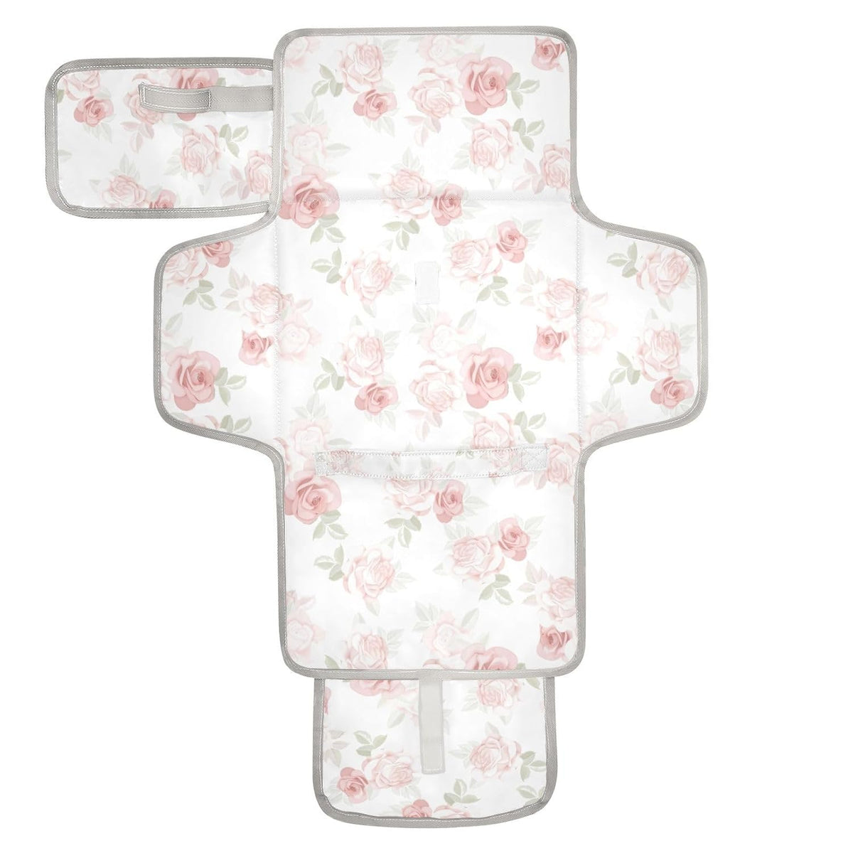Woodland Deer Portable Diaper Changing Pad with Wipes Holder