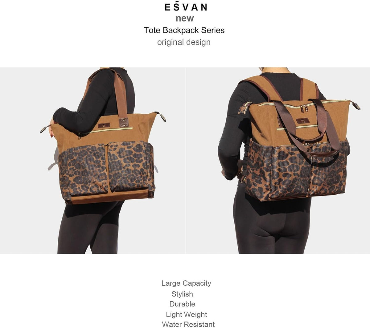 Diaper Tote Bag Totepack Backpack 2 in 1 for Women Multifunctional Large Capacity with Insulated Pockets Travel