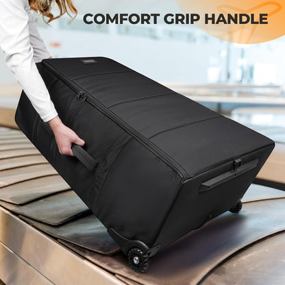 No Wheel Removal Needed Stroller Bag for Airplane Travel