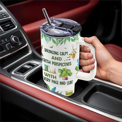 40oz Bows Tumbler Gifts for Women, Bows Water Bottle with Handle & Straw