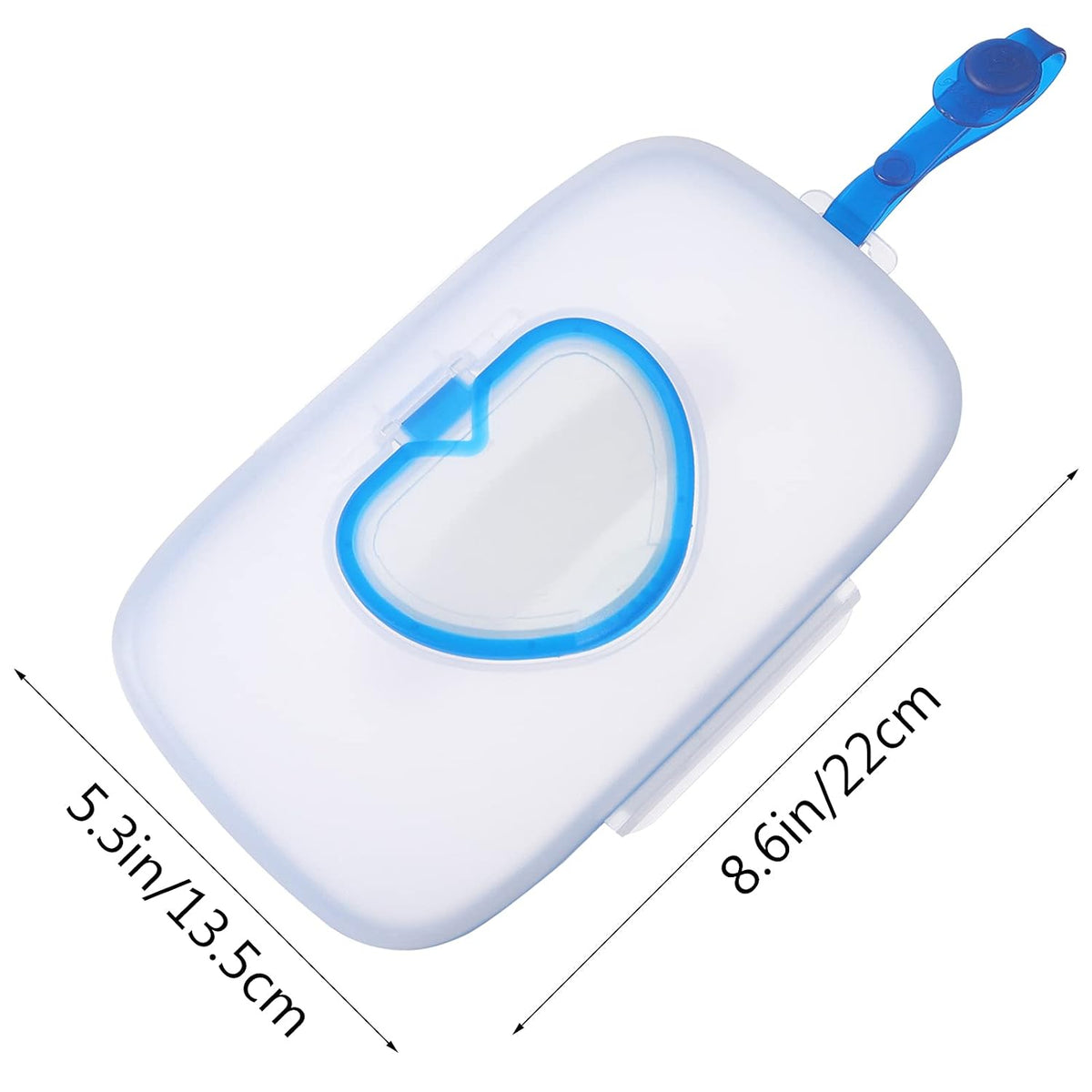 Wet Wipe Holder, Baby Wipes Travel Case, Portable Refillable Baby Wipes Dispenser Case, Wipes Carrying Holder for Home Outdoor Travel