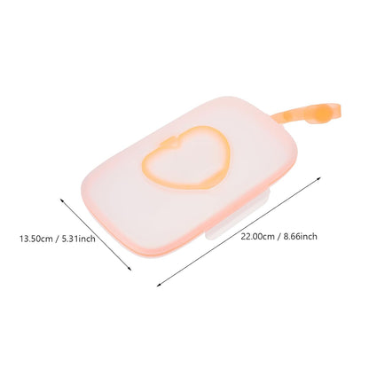 Wet Wipe Holder, Baby Wipes Travel Case, Portable Refillable Baby Wipes Dispenser Case, Wipes Carrying Holder for Home Outdoor Travel