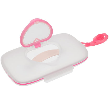 Wet Wipe Holder, Baby Wipes Travel Case, Portable Refillable Baby Wipes Dispenser Case, Wipes Carrying Holder for Home Outdoor Travel