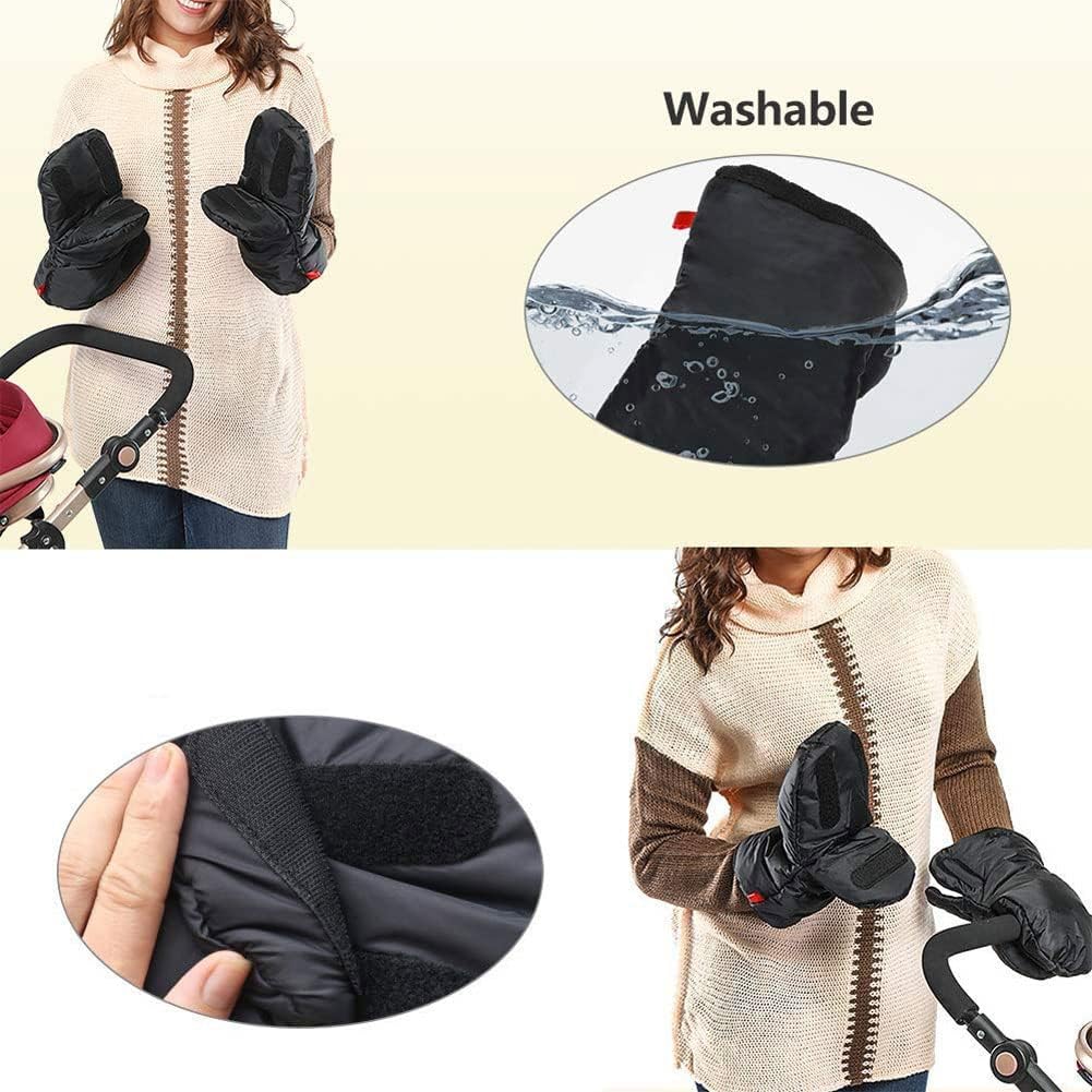 Baby Stroller Warm Muffs Gloves Winter Universal Hand Warmer Mittens