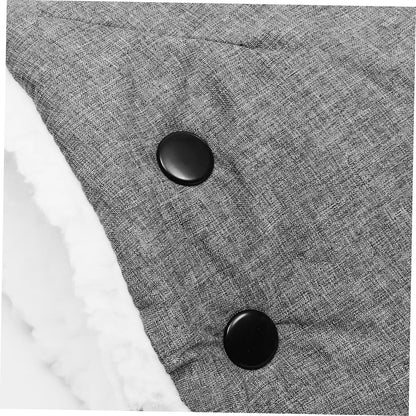 Insulated Stroller Hand Mittens for Windproof and Warm Pushchair Gloves Detachable Design for Easy Attachment Comfortable Material for Cold Weather Use