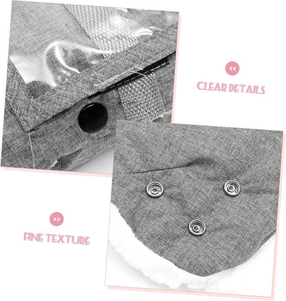 Insulated Stroller Hand Mittens for Windproof and Warm Pushchair Gloves Detachable Design for Easy Attachment Comfortable Material for Cold Weather Use