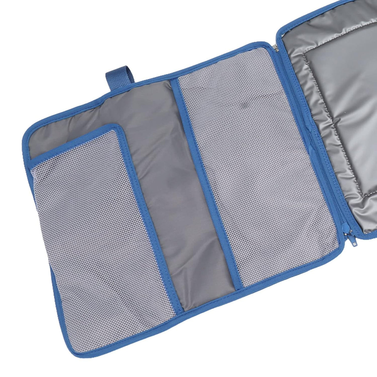 Portable Baby Diaper Changing Mat, Foldable Diaper Changing Pad with Multi Storage Pockets, Soft Skin - Friendly Oxford Cloth Travel Changing Station for On - the - Go (Grey)