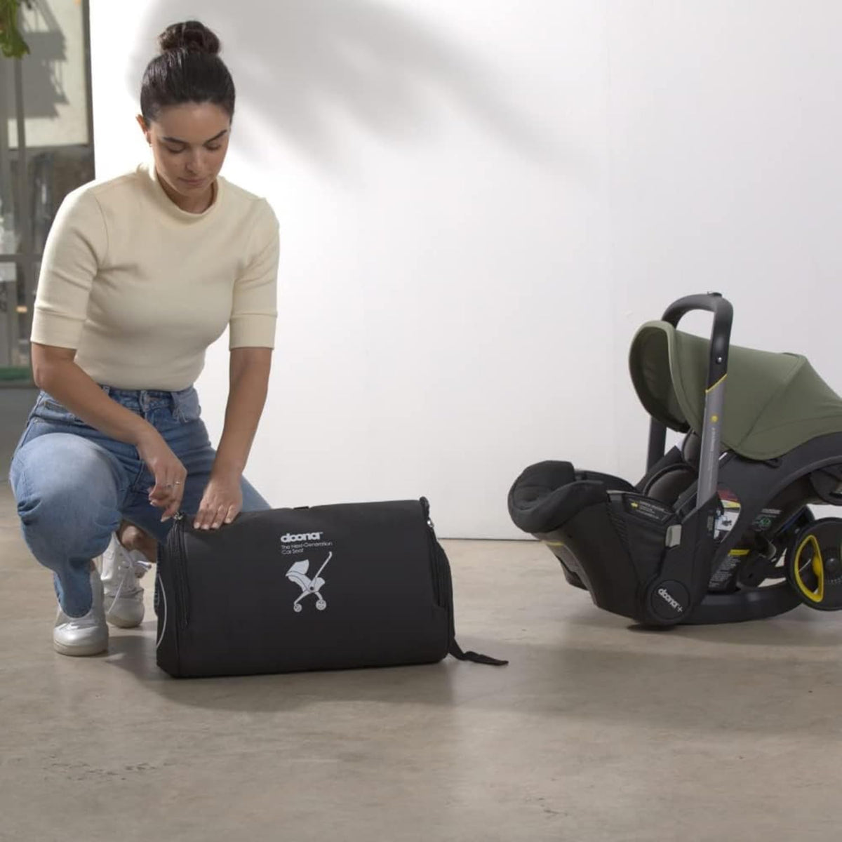 Padded Travel Bag, Black