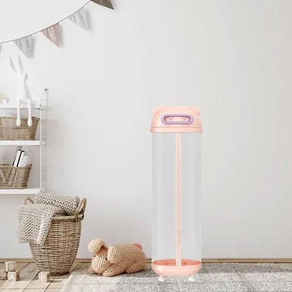 Toy Storage Basket Container Organizer Bin Display Box Plush Toy Bin Transparent PET Material Stable Space Saving Suitable for Playroom Bedroom, Yellow S