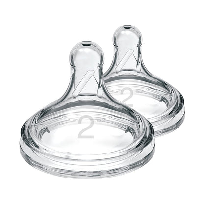 Baby Formula Mixing Pitcher, 36oz & Level 2 Wide-Neck Baby Bottles, 2 Count