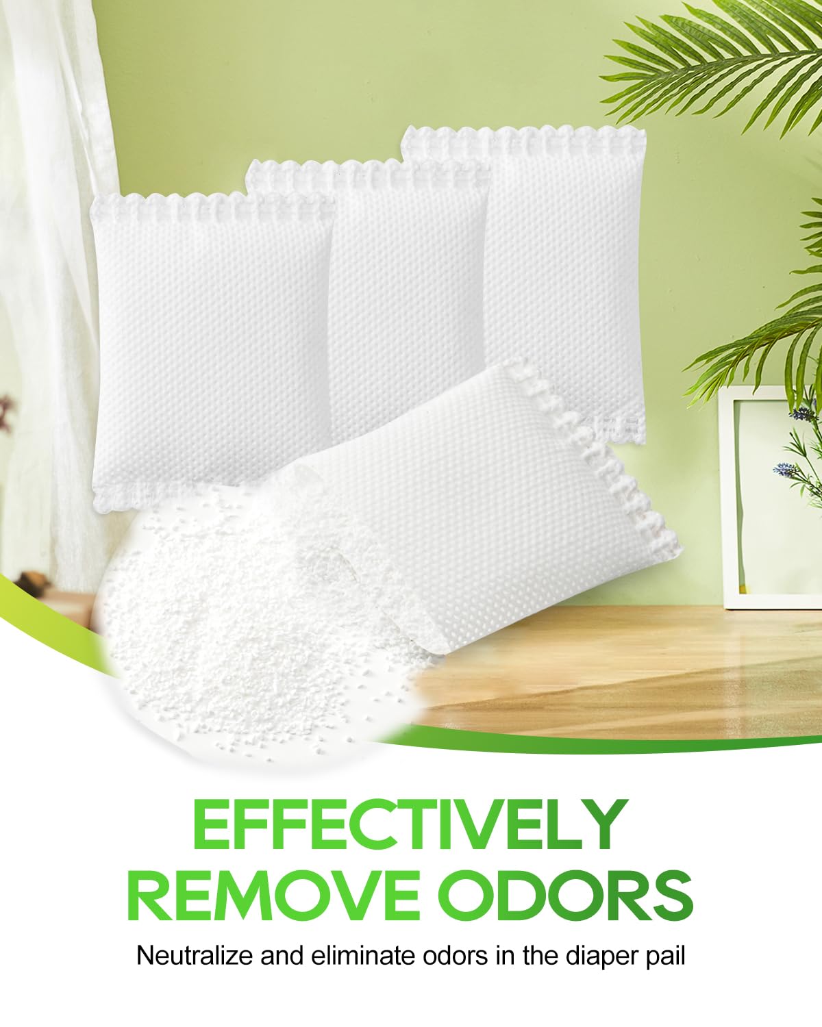 2" Diaper Pail Deodorizer Odor Absorber