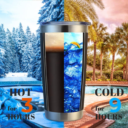 To My Bestie Tumbler 20oz - Gifts for Best Friend Women, My Soul Sister,Side Kick Cup - Stainless Steel Insulated Travel Mug with Lid - Christmas Birthday Friendship Present for BFF,Female Friend,Sis