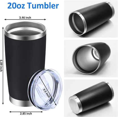 To My Bestie Tumbler 20oz - Gifts for Best Friend Women, My Soul Sister,Side Kick Cup - Stainless Steel Insulated Travel Mug with Lid - Christmas Birthday Friendship Present for BFF,Female Friend,Sis