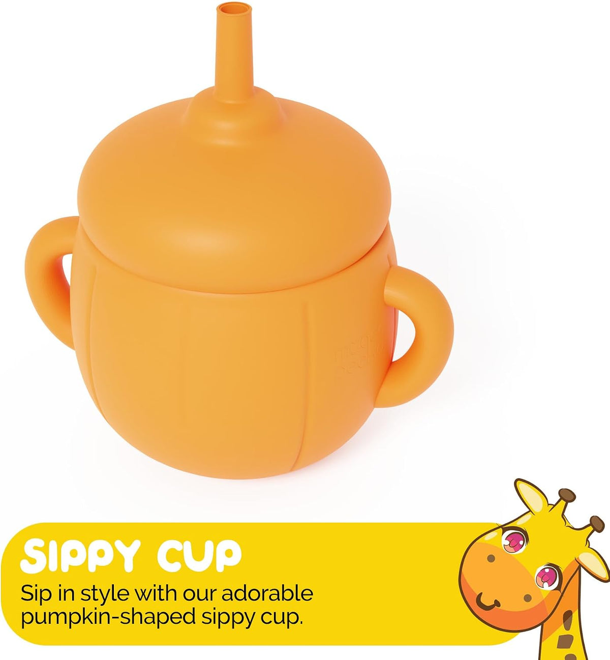 Silicone Feeding Set in Yellow including all Baby Dinnerware set - Food Grade Silicone (6 Piece Set)