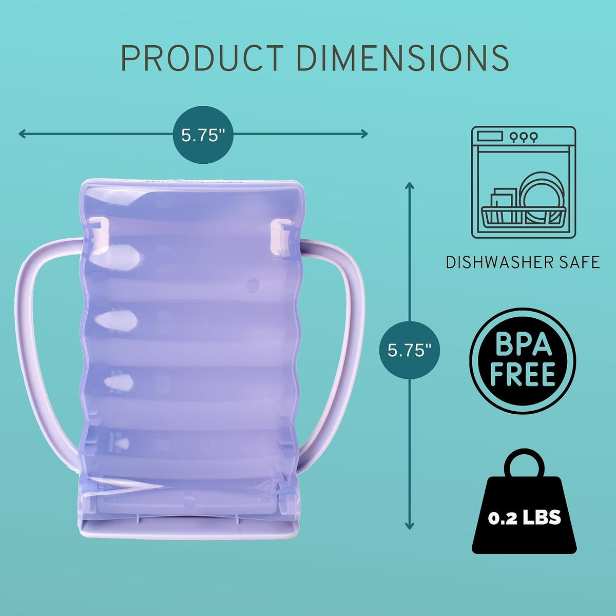 Sip Wiz - Baby Pouch Holder No Squeeze Pouch Food Pouches & Juice Box Holder - Anti-Squeeze Yogurt Pouch Reusable Toddler Essentials