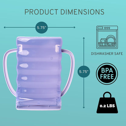 Sip Wiz - Baby Pouch Holder No Squeeze Pouch Food Pouches & Juice Box Holder - Anti-Squeeze Yogurt Pouch Reusable Toddler Essentials