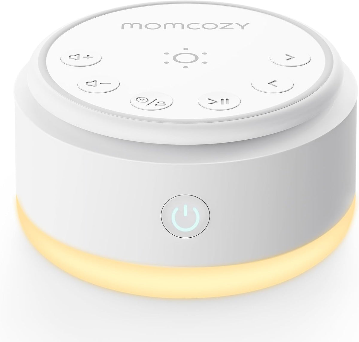 Sound Machine for Baby-20 Soothing Sounds & Touch Warm Light Portable White Noise for Kids & Adults for Sleeping Timer and Memory | Ideal Travel Companion & Nursery Must-Have