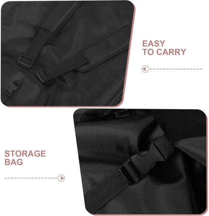 Stroller Travel Bag Backpack for Airplanes and Trains Black Oxford