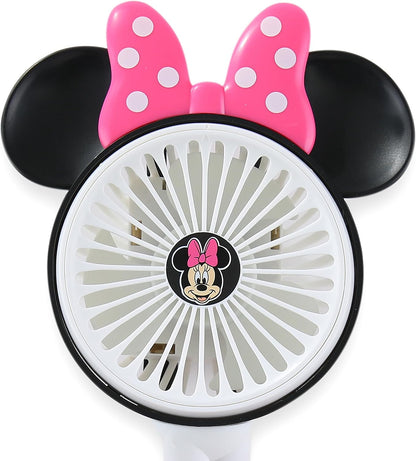 Minnie Mouse Winnie the Pooh Stitch Cars Baby and Kids Portable Handheld Stroller Cooling Fan