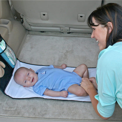 J.L. Childress Pockets 'N Pad Baby Diaper Changing Pad & Station for Car