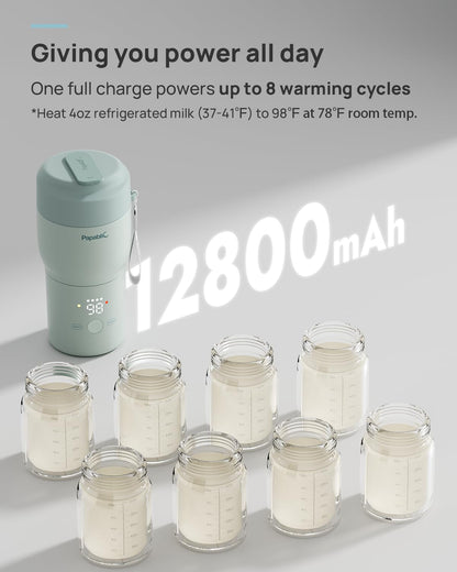 2X Faster Portable Baby Bottle Warmer Pro for Travel