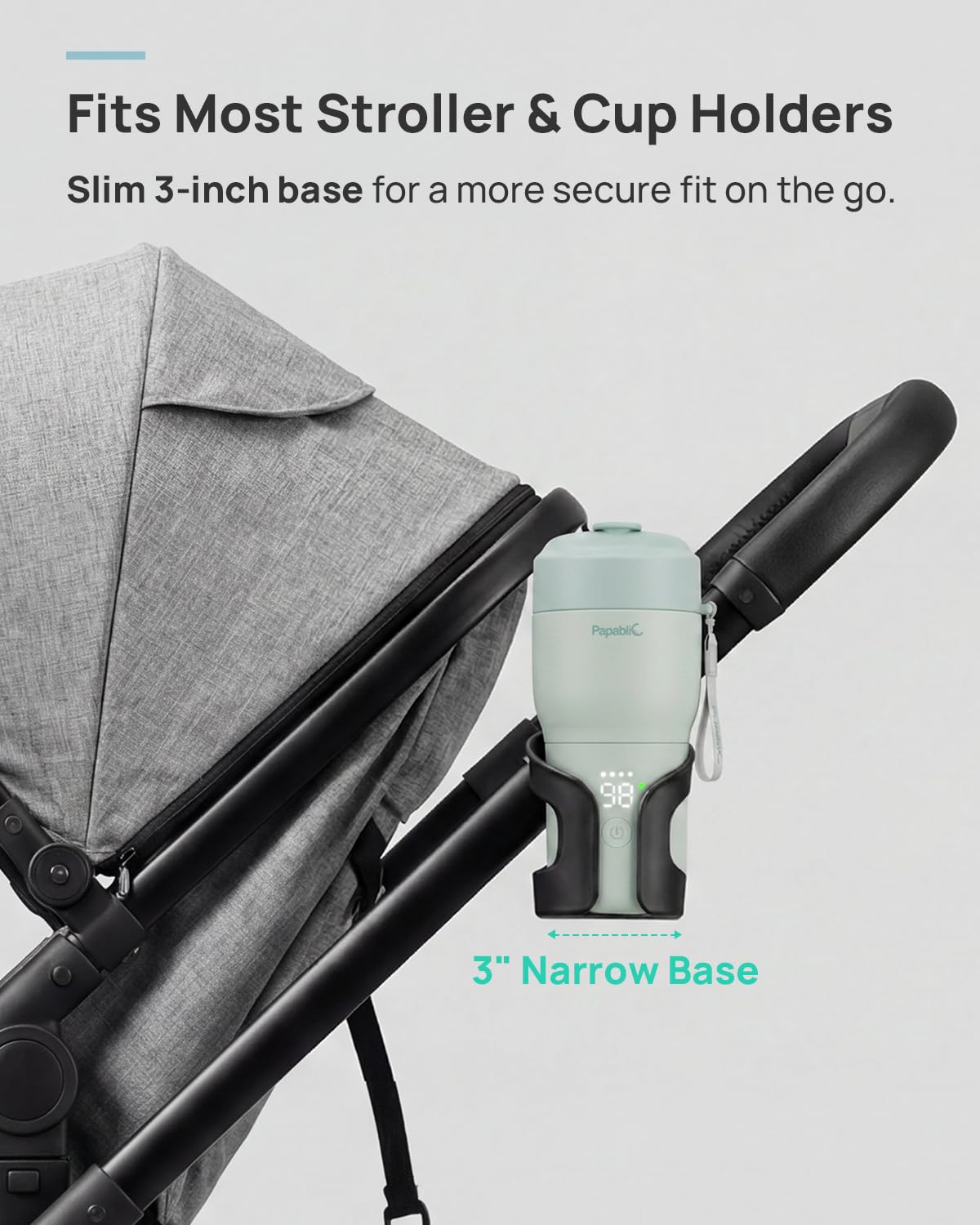 2X Faster Portable Baby Bottle Warmer Pro for Travel
