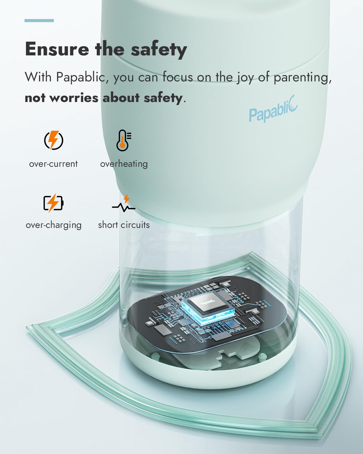 2X Faster Portable Baby Bottle Warmer Pro for Travel