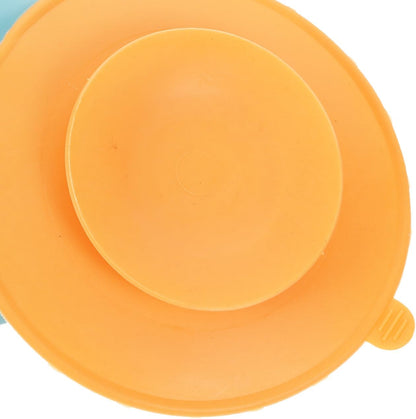 Totority Double Sided Suction Cups for Baby Bowls and Plates 3.74 Inch Silicone Non Slip Tableware Sucker Pads Secure Dining Stability for Toddlers Infants
