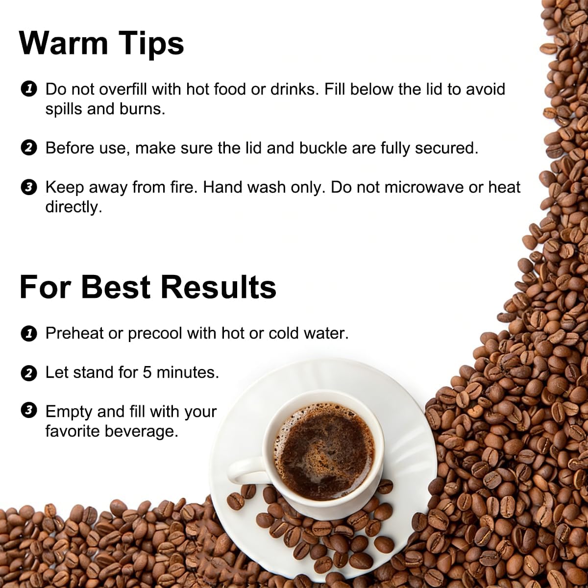 17oz Insulated Travel Coffee Mug, Stainless Steel Cup with Leakproof Lid | 304 Double Wall Vacuum Steel, Long Heat & Cold Retention, 360° Leakproof, BPA-Free Reusable Tumbler, Fits Car Cup Holders